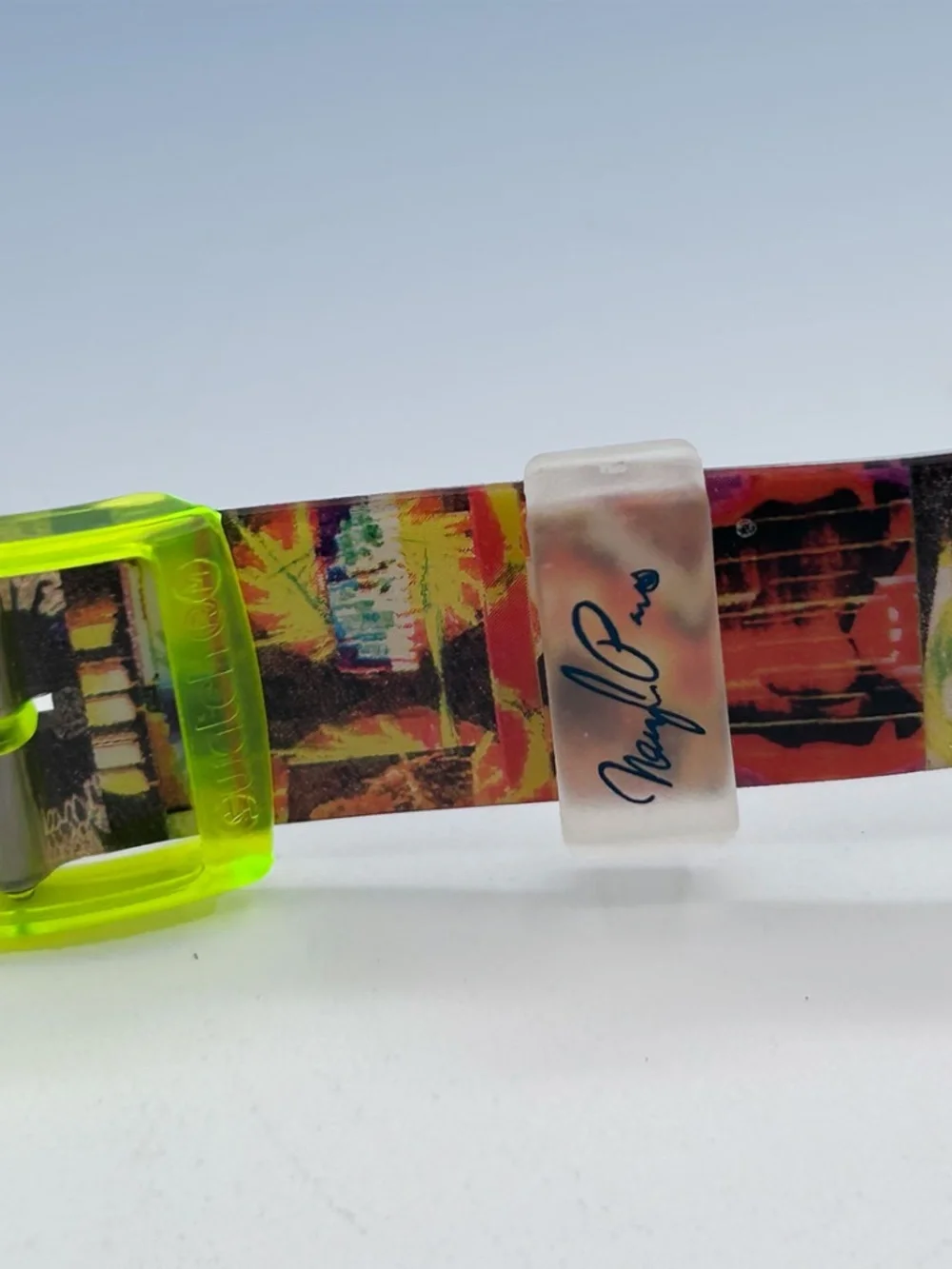 1996 New SWATCH Art Special Limited Edition ZAPPING Nam June Paik SLZ104